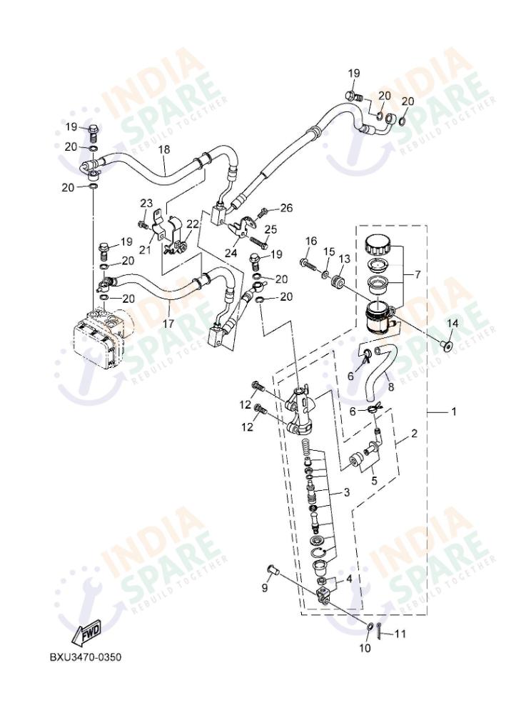 REAR MASTER CYLINDER